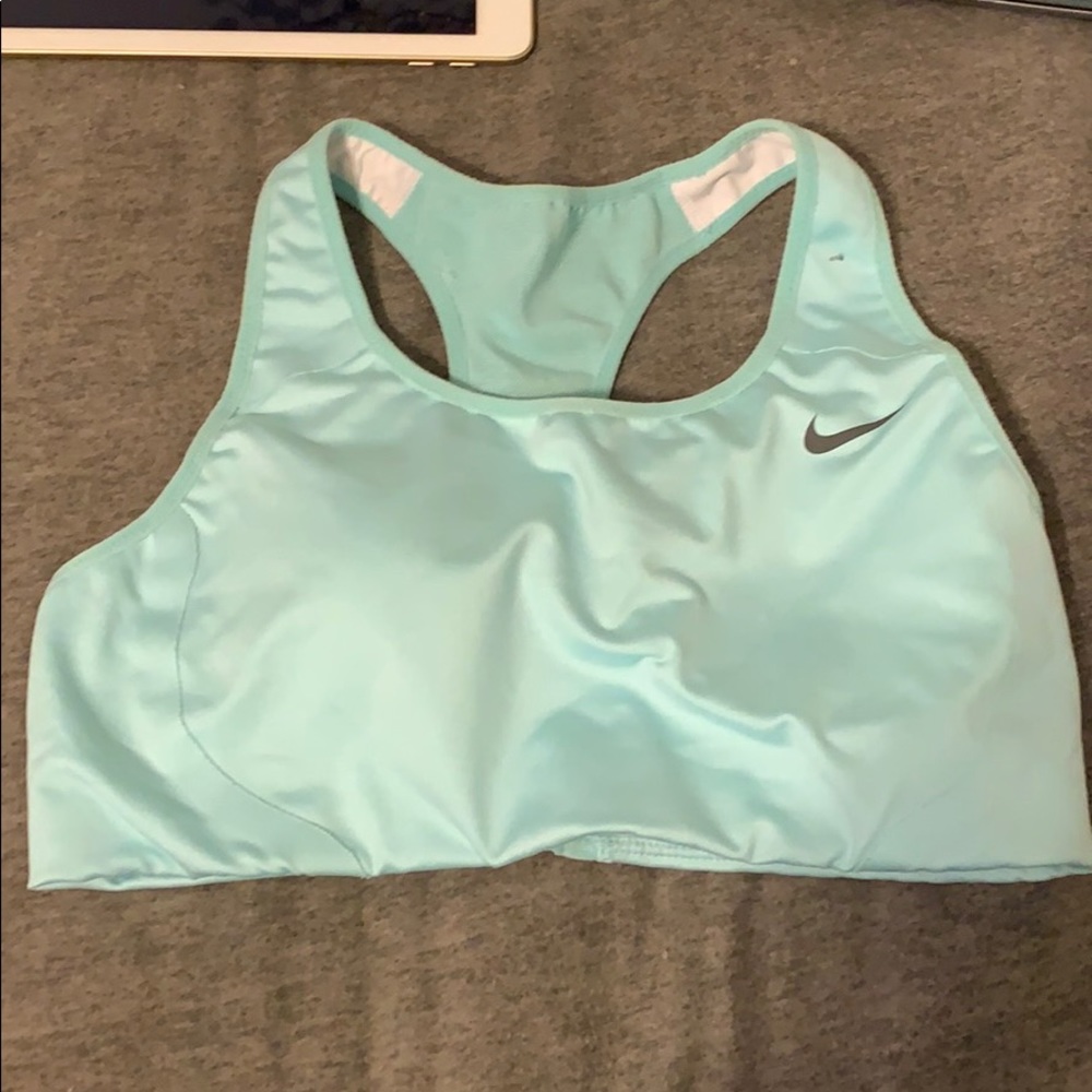 Nike Baby blue sports bra